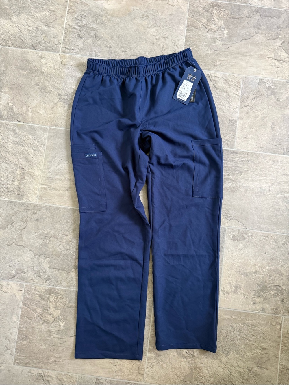Cherokee Scrub Pants - Elastic Waist